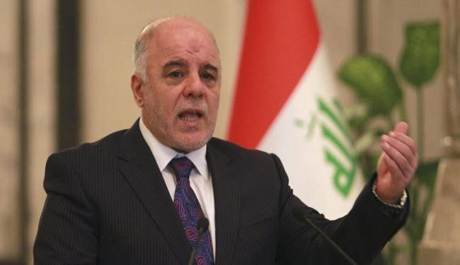 العبادي: ماضون بعزم واصرار لتحرير الاراضي