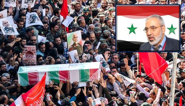 دمشق تبارك طهران ارتقاء الشهيد همداني الى العلياء