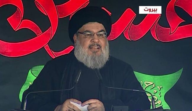 نصر الله يؤكد مواصلة الجهاد ضد الحرب الاميركية التكفيرية على الاسلام
