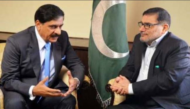 شمخاني یعلن إستعداد ایران للتعاون الشامل مع باکستان