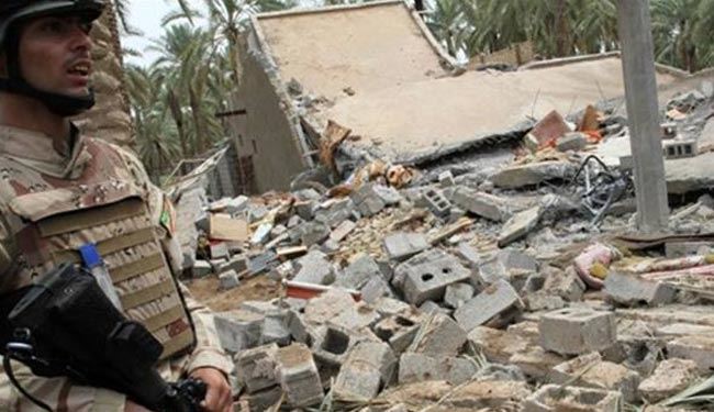 انفجار 45 منزلا مفخخا و109 عبوات بسبب الامطار في الانبار