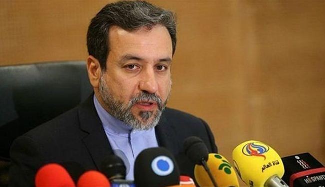 عراقجي يتحدث عن ابرام وثیقة اعادة تصمیم مفاعل اراك