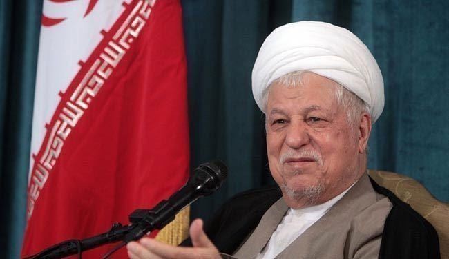 رفسنجاني یدعو المجتمع الدولي لمواجهة الافکار المتطرفة بعقلانیة