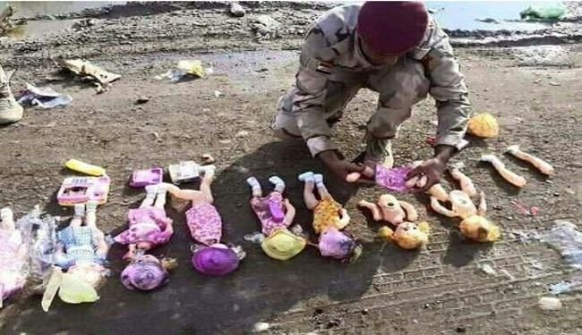 تفكيك عدد من الدمى المفخخة بالعراق والامن يحذر الجميع