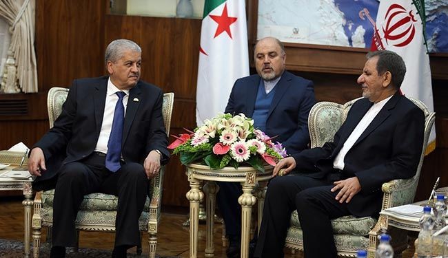 جهانغیری: المشاورات بین ايران والجزائر لصالح أمن المنطقة