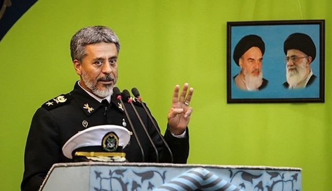 سياري: ايران ترصد جميع التحركات في المياه الحرة