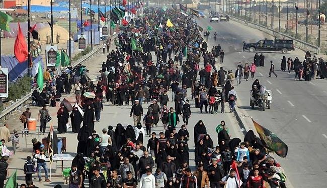 بالصور؛ زحف مليوني الى كربلاء لإحياء زيارة الأربعين