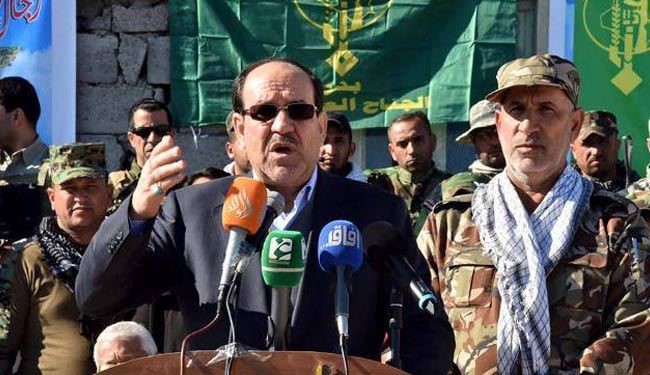 المالكي يدعو الحشد الشعبي للاستعداد ويتهم تركيا بالنفاق