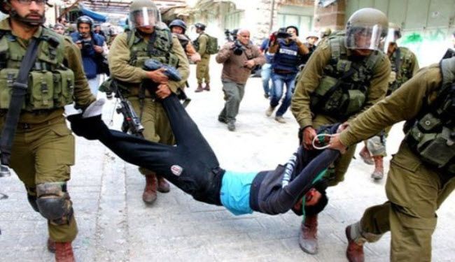 حفلات ضرب جنونية بحق اطفال فلسطينيين