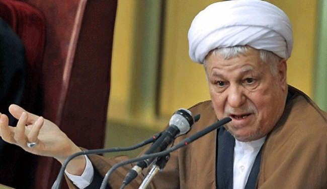 رفسنجاني: وسائل الاعلام الصهیونیة تسعى لتقدیم 