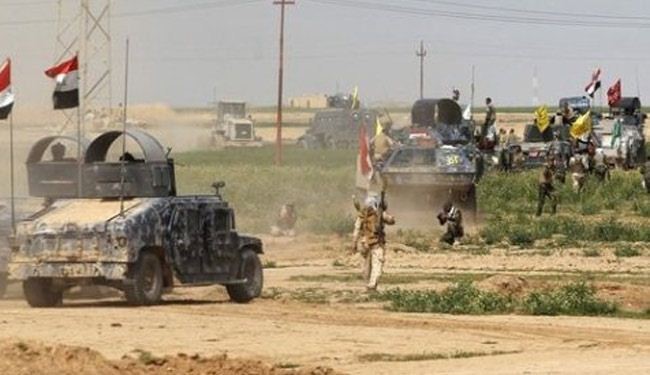 القوات المشتركة تخترق منطقة الحوز في الرمادي