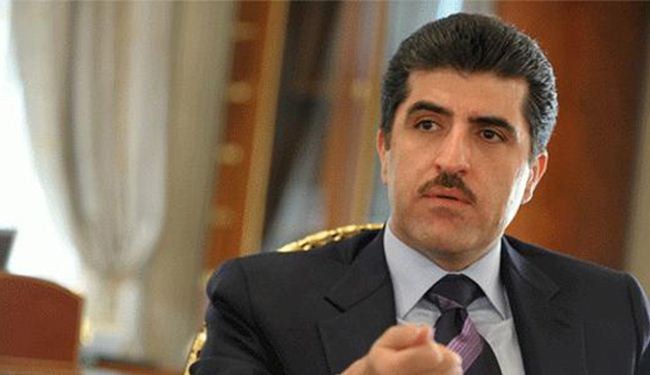 البارزاني يصل إلى باريس