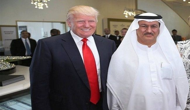 ترامب يعتمر العقال ويهاجم ايران دفاعا عن السعودية!