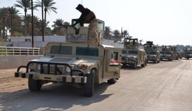 جهاز مكافحة الارهاب يدخل حي الاندلس والجامع الكبير في الرمادي