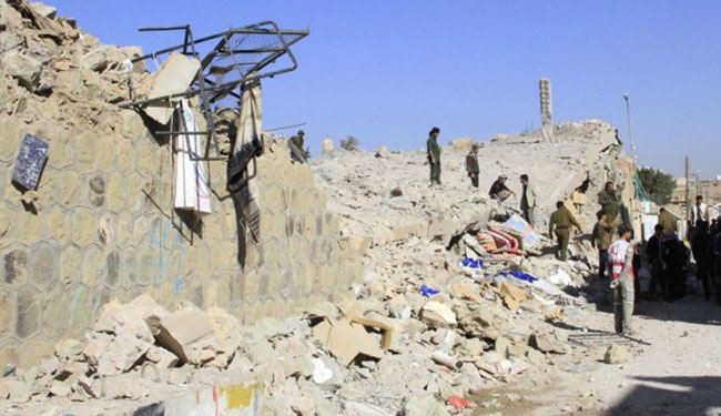 42 شهيداً وجريحاً حصيلة جريمة جديدة للعدوان السعودي بصنعاء