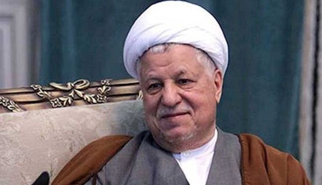 هاشمي رفسنجاني: فريقنا النووي برهن أحقية ايران