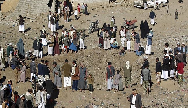 استشهاد 12 مدنيا في غارة سعودية على حي سكني بالجوف