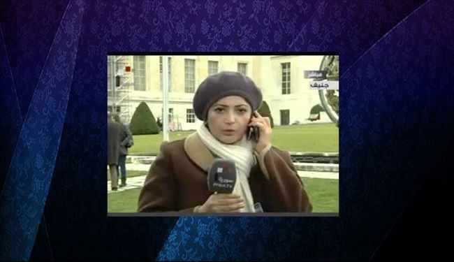 جنيف.. منع مراسلة التلفزيون السوري من مؤتمر صحفي لـ