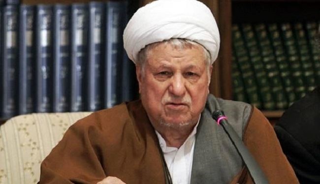 رفسنجاني: لا يوجد افضل من آية الله خامنئي لقيادة البلاد