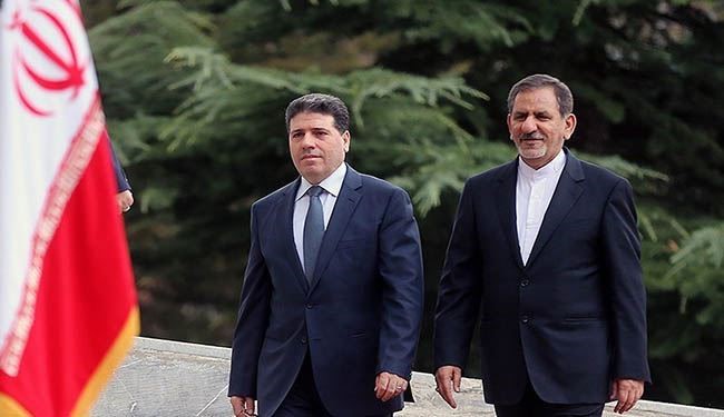 جهانغيري: إيران لاتزال تدعم سوريا في مكافحة الإرهاب