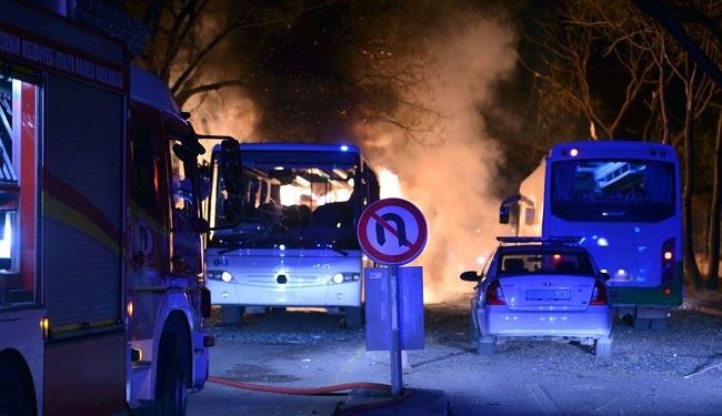 تركيا تتهم  أكراد سوريا والـ( PKK) بتنفيذ هجوم أنقرة