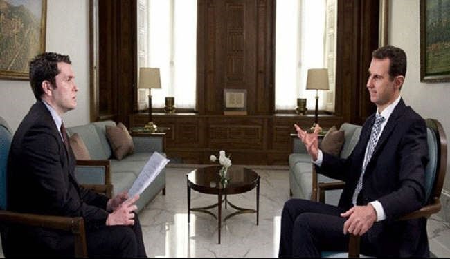 الأسد: مستعدون لوقف إطلاق النار شرط عدم استغلال الإرهابيين له