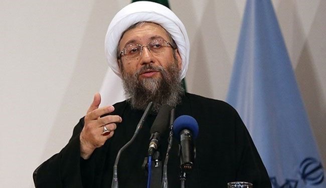 آملي لاريجاني: اميركا تشعر بالخطر من وحدة ايران واقتدارها