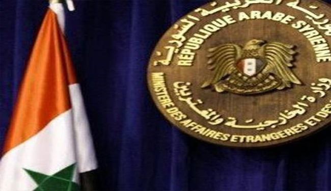 دمشق تدين تصريحات كيري حول تقسيم سوريا