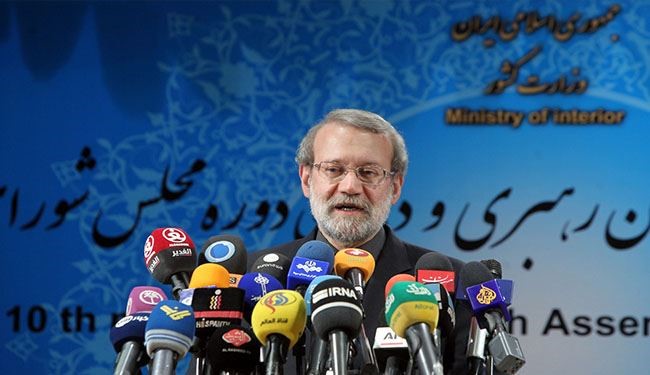 ‌لاريجاني: شهدنا انتخابات عظيمة وتناوب القوى أمر مبارك