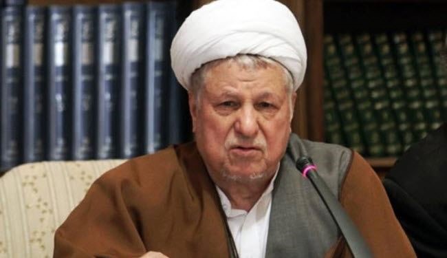 رفسنجاني: التنافس الانتخابي يجب ان يتحول الى صداقة لبناء ايران