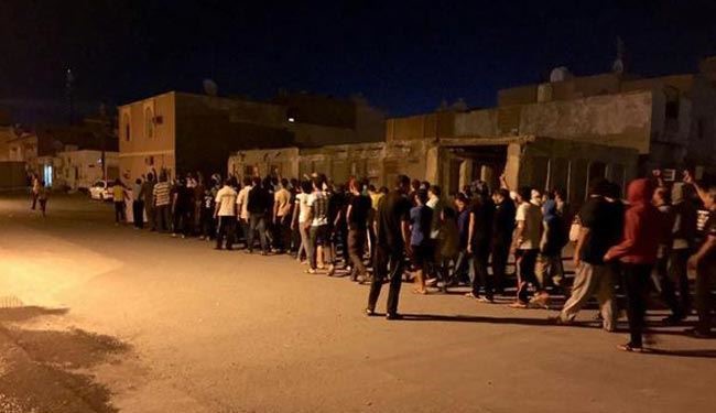 مسيرات سلمية بسترة وفاء للرموز المعتقلين في البحرين