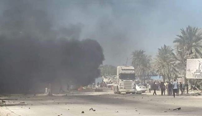 تفجير شاحنة مفخخة  في بابل وسقوط عشرات الضحايا