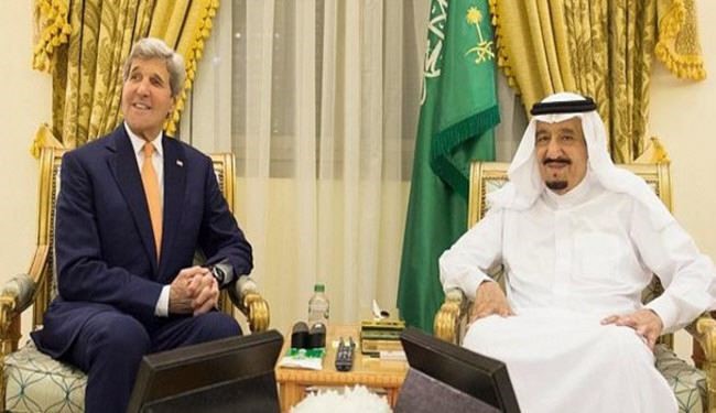 كيري يلتقي الملك سلمان ويبحث معه ملفات سوريا واليمن