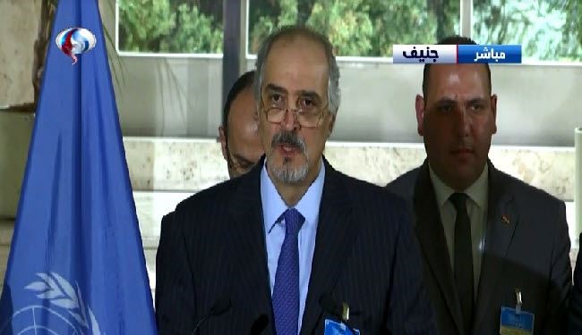 الجعفري: كبير مفاوضي وفد الرياض إرهابي