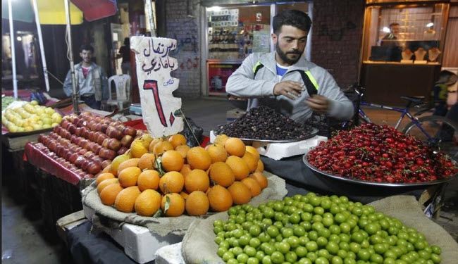 فواكه وخضروات سورية على موائد الروس