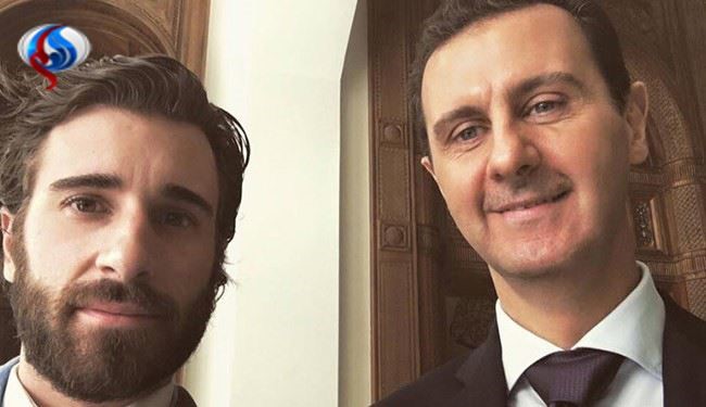 سِلفی با بشار اسد؟!