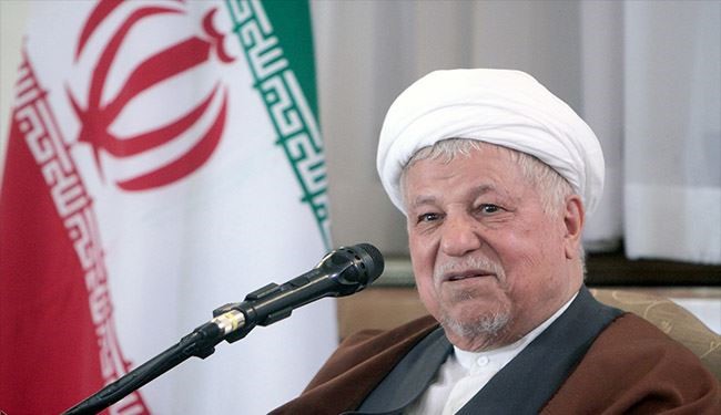 الشيخ رفسنجاني يؤكد ضرورة تعزيز قدرات ايران الصاروخية
