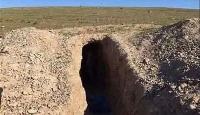 شاهد بالصور.. الانفاق التي كشفتها القوات العراقية جنوب الموصل