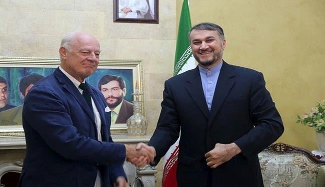 عبد اللهيان يؤكد ان المفاوضات السورية دخلت مرحلة جديدة