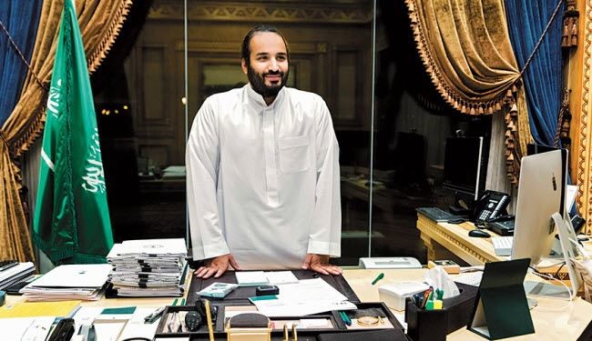 حوار حرفي سريع بين صحفي ومحمد بن سلمان ومستشاره..!
