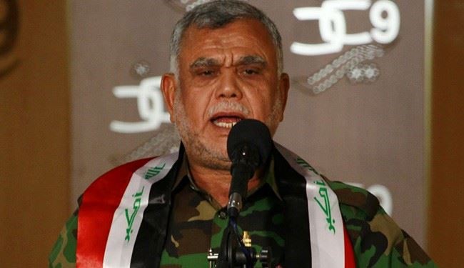 العامري يستنفر الحشد الشعبي لحماية بغداد من ارهاب 
