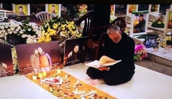 سليماني يعود الى الغبيري بالضاحية معزِّياً باستشهاد بدر الدين