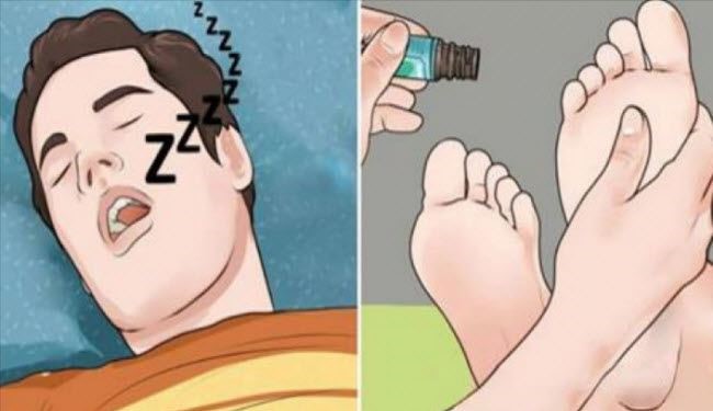 رش هذا المزيج على قدمك قبل 10 دقائق من النوم.. النتيجة مذهلة!