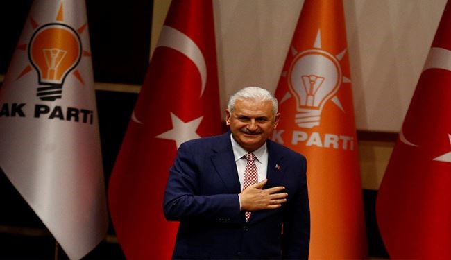 تركيا.. بن علي يلدريم لخلافة داود أوغلو