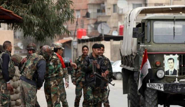 ارهابيو الغوطة يقرون بطردهم من قراها وتقهقرهم العسكري