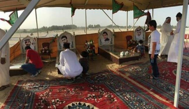 عکس‌هایی از سالگرد شهدای دمام