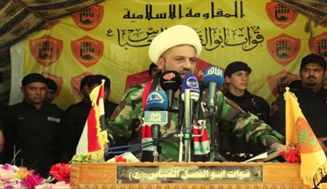 الحشد الشعبي: تصريحات الخفاجي بشأن الفلوجة لا تعبر عن رأينا