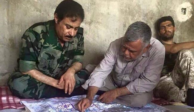 الهايس (السني) يشرف على تحرير الفلوجة مع اخيه العامري (الشيعي)