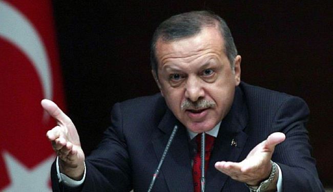 اردوغان ينتقد بشدة 