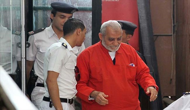 المؤبد لمرشد الإخوان و35 آخرين بأحداث الإسماعيلية